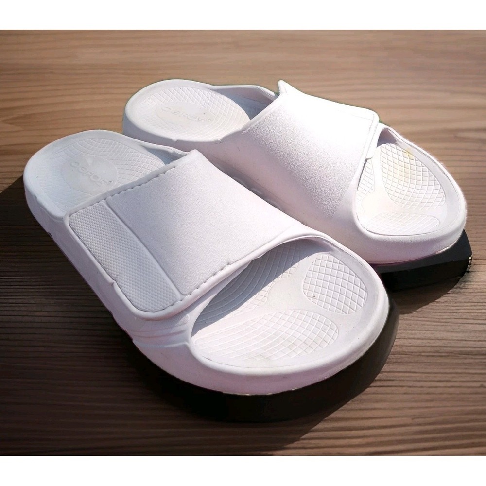 Oofos Ooahh Sport Flex Adjustable Sandals Stardust Women's Size 8